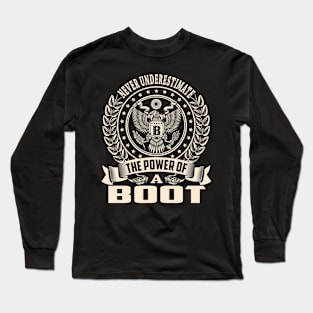 BOOT Long Sleeve T-Shirt